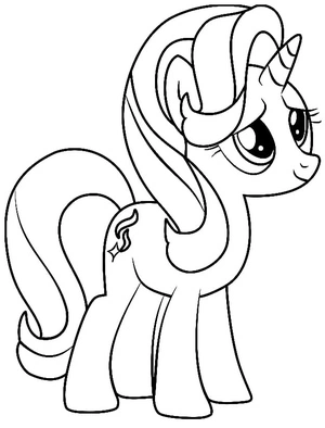 My Little Pony: Starlight Glimmer Coloring Page