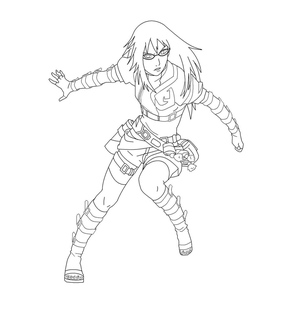 Karin's Battle Adventure in the World of Naruto