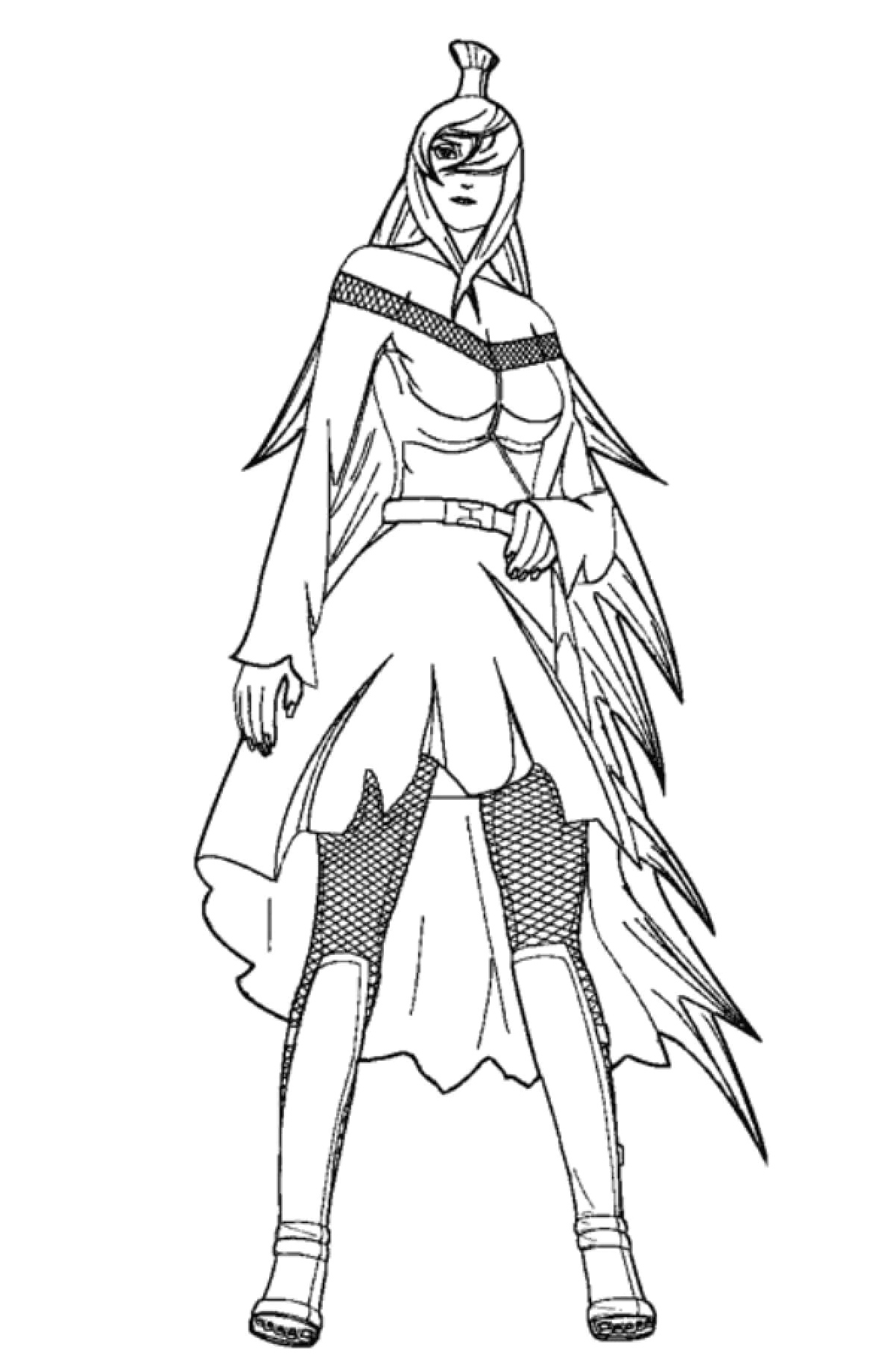 Mizukage V Coloring Page