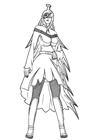 Mizukage V Coloring Page