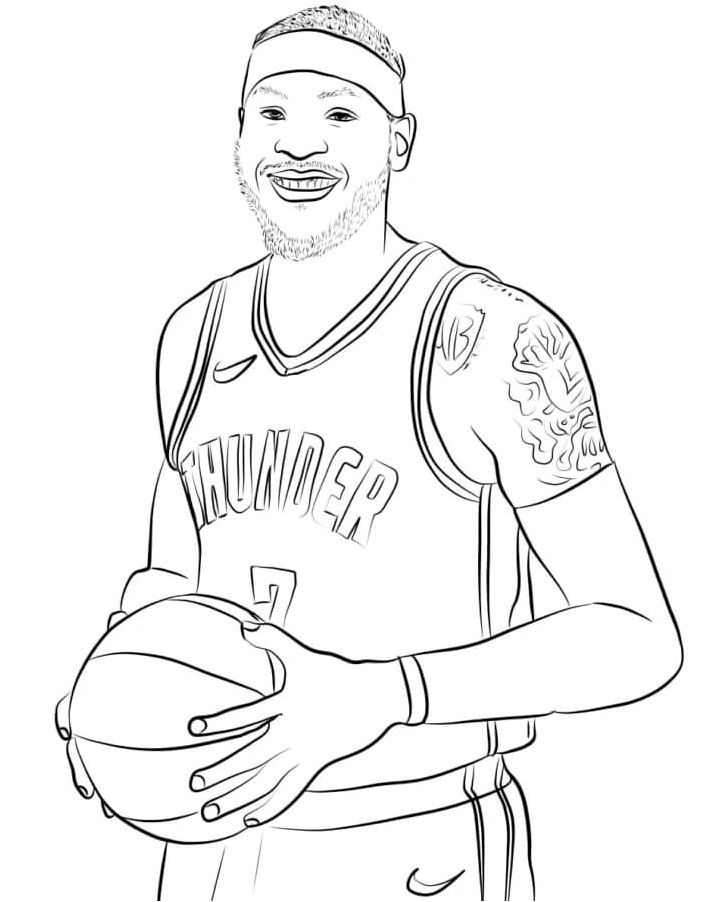 Comelo Antoine Coloring Page