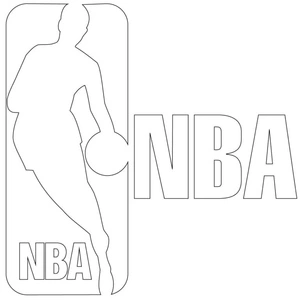 Exciting NBA Emblem Coloring Page