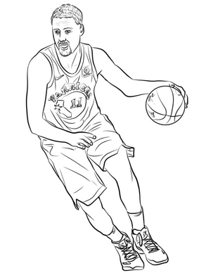 NBA player Clay Thompson.
