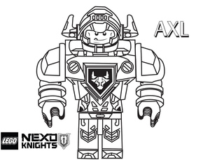 Axl from Lego Nexo Knights