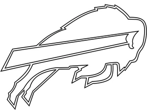 Logo of the Buffalo Bills Coloring Page
