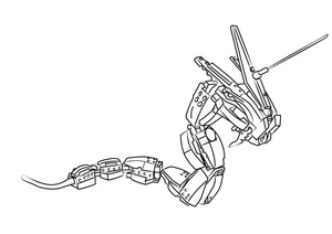 The Mighty Great Devourer from Lego Ninjago Coloring Page