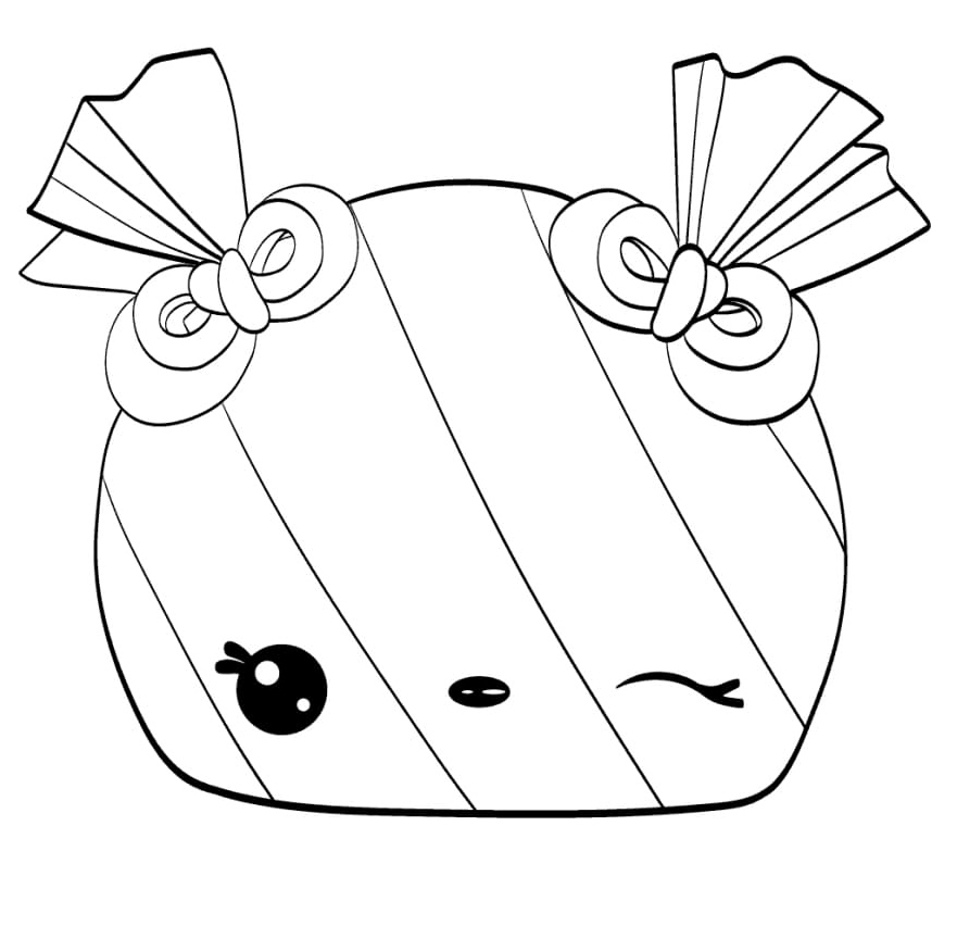 Adorable Num Noms Coloring Page