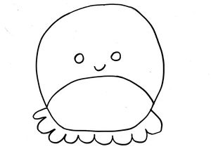 Octo-Squishmallow Coloring Page