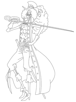 Brook from the series One Piece