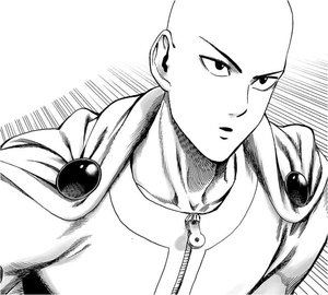 One Punch Man Coloring Page