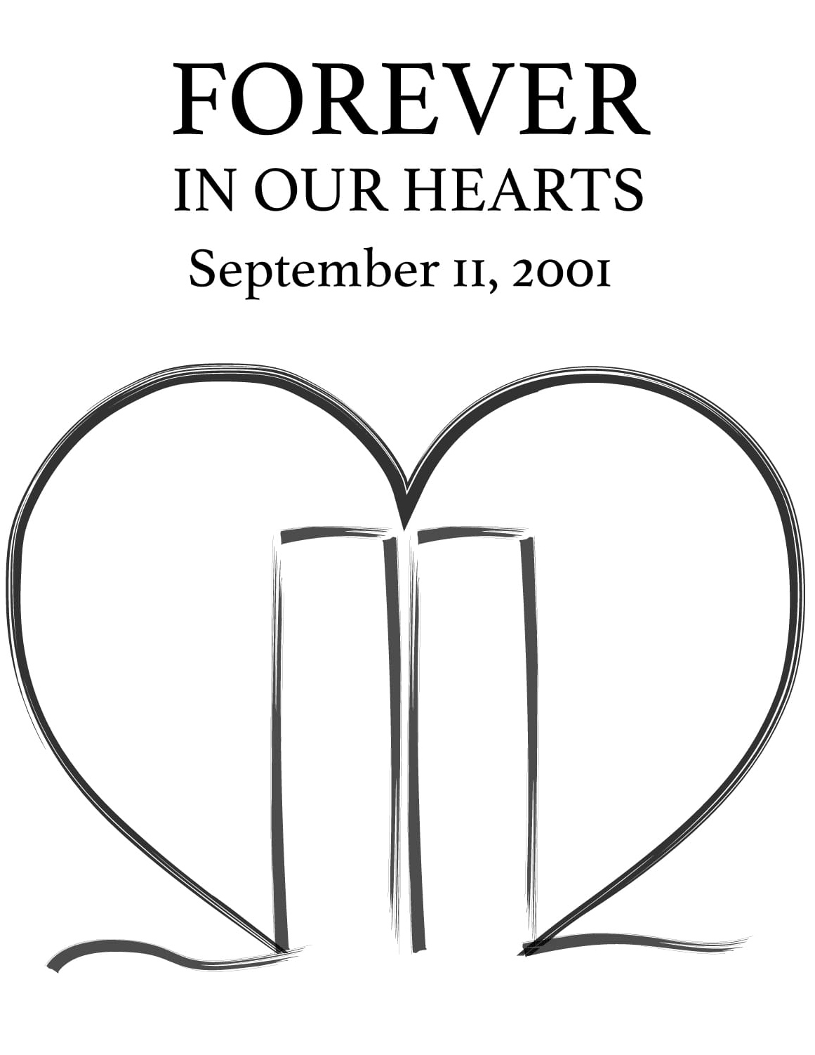 Patriot Day - Always Remember Coloring Page