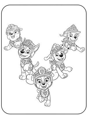 Main Characters of Paw Patrol