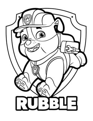 Paw Patrol's Rubble
