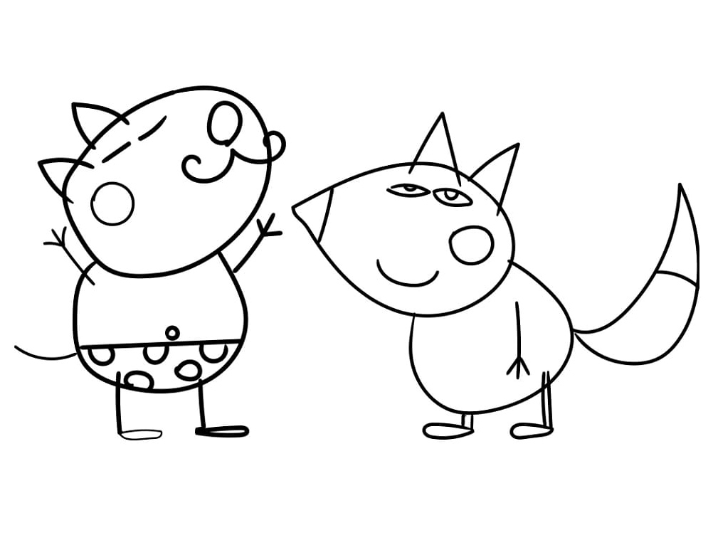 Friends of Peppa Pig can be rewritten as 