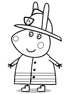 Rabbit Miss from Peppa Pig