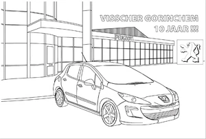 Printable Peugeot Coloring Page Coloring Page