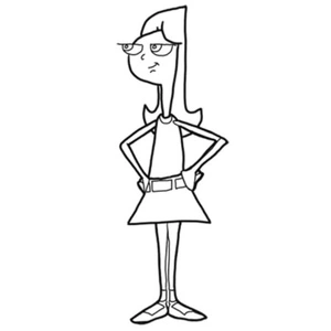Candyce Flynn Coloring Page