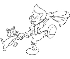 Figaro and Pinocchio Dance Party