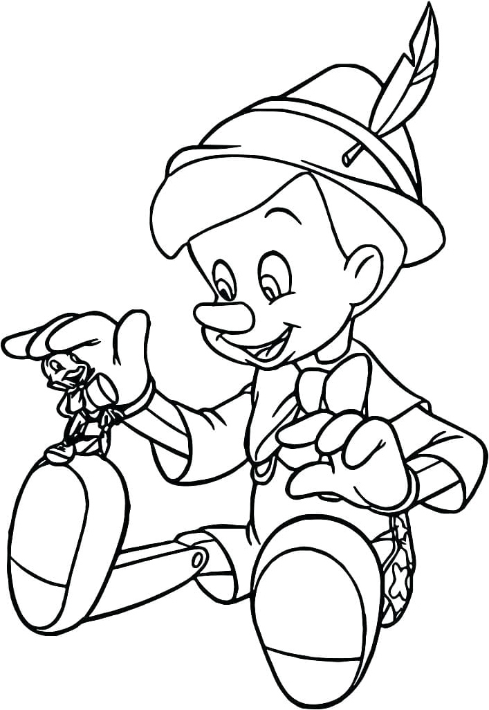 Pinocchio Coloring Page Coloring Page