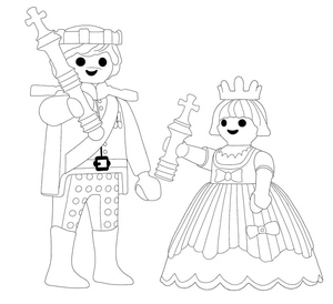 King and Queen Playmobil
