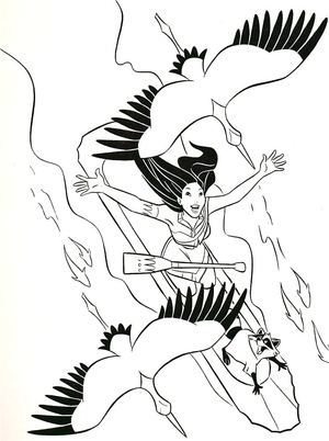 Joyful Pocahontas