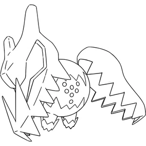Dragon King Pokemon Coloring Page