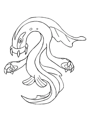 Electricross Pokemon Coloring Page