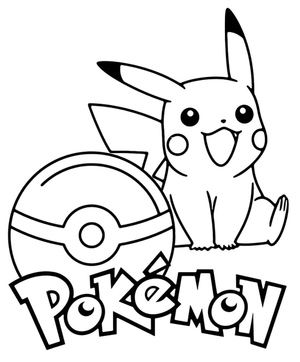 Pikachu with a Pokeball