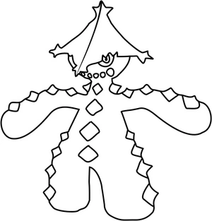Pokemon Cacturne Coloring Page