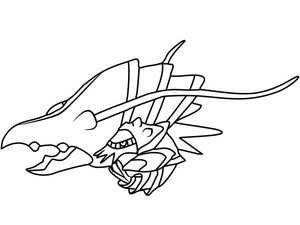 Pokemon Clawitzer Coloring Page