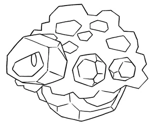 Pokemon Rolycoly Coloring Page