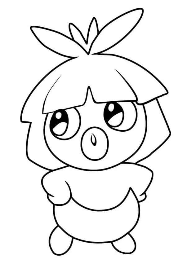 Pokemon Smoochum Coloring Page