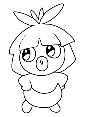 Pokemon Smoochum Coloring Page