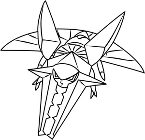Pokemon Vikavolt Coloring Page