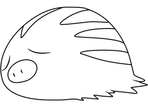 Swinub Pokemon Coloring Page Coloring Page