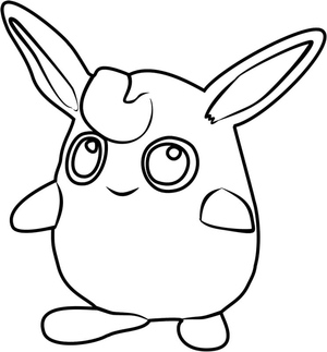 Wigglytuff character, avoid using the term "Pokemon" in front