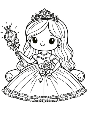 Adorable Young Princess