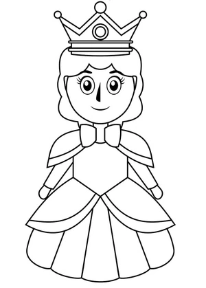 Adorable Monarch Coloring Page