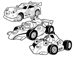 Adorable Racing Cars