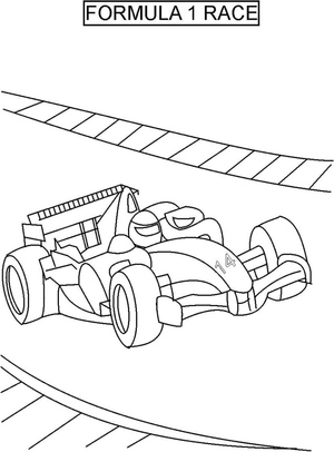 Race Car from Formula 1