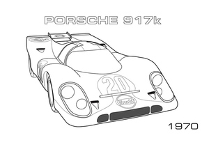 Race Car Porsche 917K