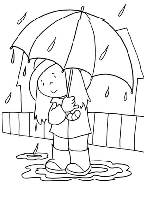 An umbrella can shield you from inclement weather