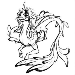 Dragon Sisu from the movie 