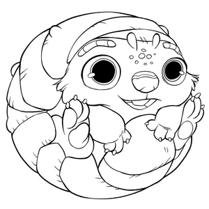 Little Tuk Tuk Coloring Page