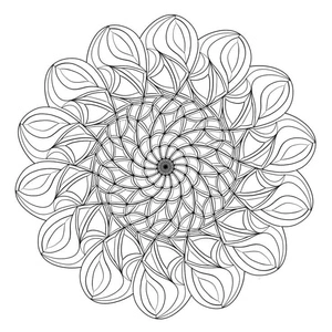 Calm and Tranquil Coloring Page