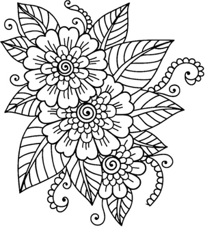 Calming Blooms and Foliage