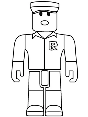 Free Roblox Coloring Pages for Kids Coloring Page