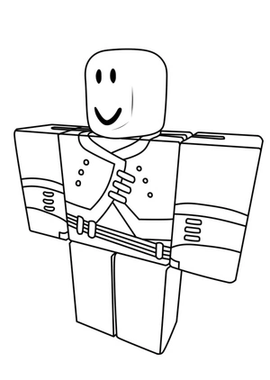 Roblox Cyber Rider Coloring Page Coloring Page