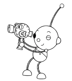 Rolie Polie Olie Coloring Page Coloring Page
