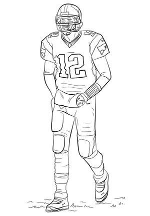 American Football Player Tom Brady